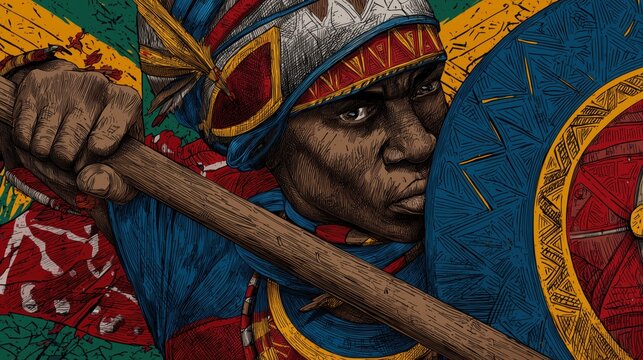 Somhlolo Day, illustration