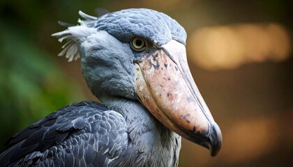 Majestic Shoebill Bird Portrait