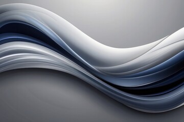 liquid bubble shapes on fluid gradient abstract background