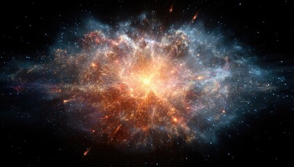 Cosmic nebula explosion (3)