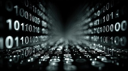 Digital binary code tunnel