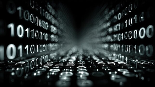 Digital binary code tunnel