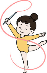 리듬체조 여자 선수