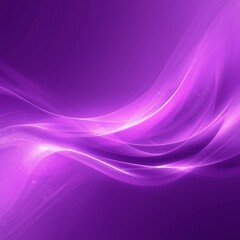 Vibrant, glowing purple abstract waves.






