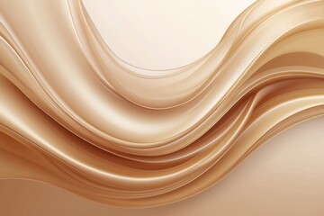 Obraz premium liquid bubble shapes on fluid gradient abstract background