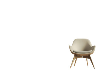 Dinning chair on transparent background, png