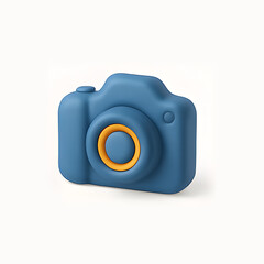 Digital Camera 3D Icon