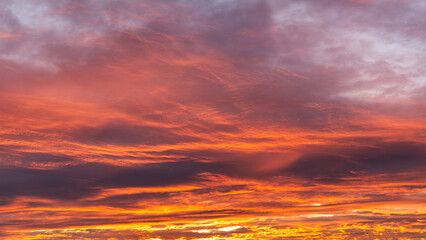 Sunset and sunrise views from Concord Brentwood Hillside East tower in Burnaby, BC, Canada