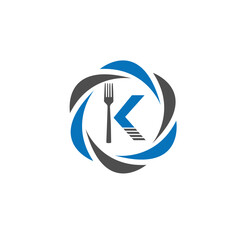 Letter Logo k Company Name 
