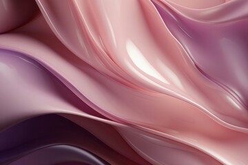 Fototapeta premium liquid bubble shapes on fluid gradient abstract background