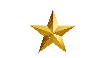 A single golden star against black background    .ai generative, transparent background, white background. isolated on white background, png, jpeg, jpg.