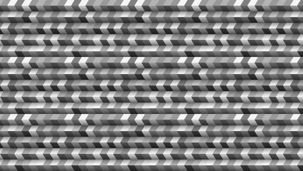 Abstract gray scale chevron pattern background texture for graphic design and wallpaper art 3d render