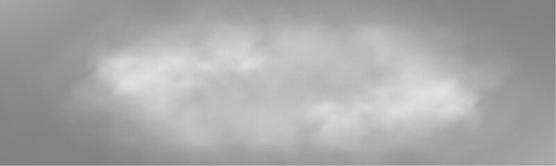 Realistic white smoke or mist effect with soft, swirling patterns on a transparent background. Perfect for overlays and atmospheric designs.