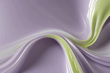 Obraz premium liquid bubble shapes on fluid gradient abstract background
