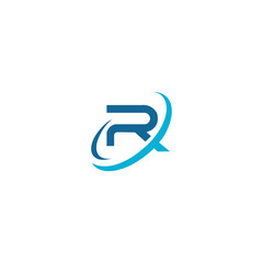 R Logo House Vector Symbol  