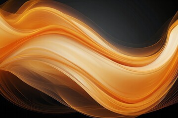 liquid bubble shapes on fluid gradient abstract background