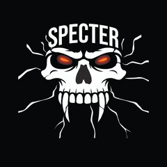 Naklejka premium Specter Art & Illustration