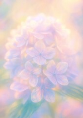 Dreamy pastel floral elegance