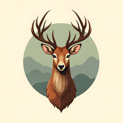 Deer vector art