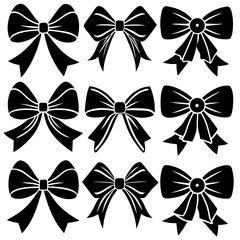 Black Midnight Woodland Glow Icon Design