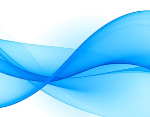 Abstract flowing blue waves (4)