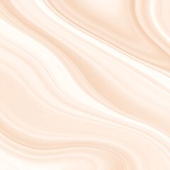 Abstract flowing curves in light beige and white