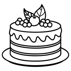 Ccake with cream