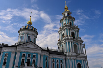 A very beautiful Kremlin in the ancient Russian city of Kostroma.