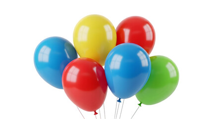 A cluster of colorful balloons on a black background png, transparent, white background, ai generated, 
