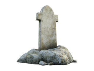  rendering of a tombstone