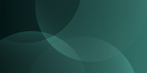 A dark green background with smooth, overlapping circles. The background is green with a gradient texture, creating a modern, abstract style. Eps 10