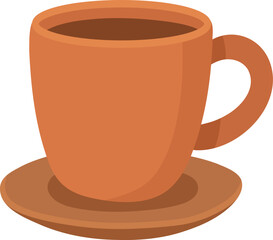 Brown Coffee Cup