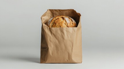 Modern bakery branding mockup featuring kraft coffee
