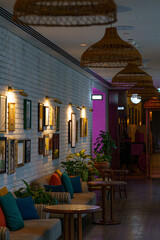 interior of a restaurant