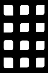 black and white geometric pattern 