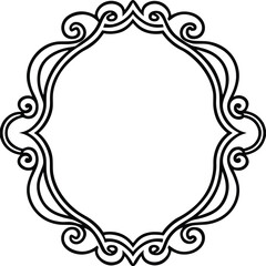 golden classic frame