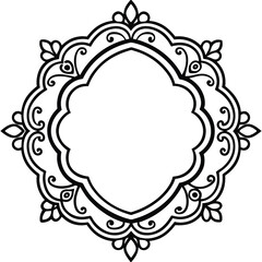 ornate vintage frame