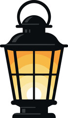 Vintage street lamp post light