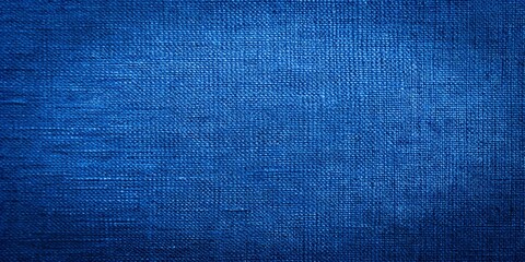 Deep Blue Fabric Surface with Gradient Elegance