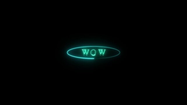 Neon save button illuminated in glowing light. Dynamic and modern button design for file-saving functions, website actions, and mobile apps. 4k video