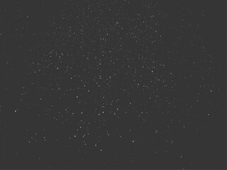 Dust and scratches design. Aged photo editor layer. Black grunge abstract background. Copy space. Texture of old surface on black background with white scratches 