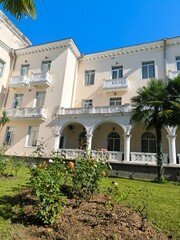 Elegant white building