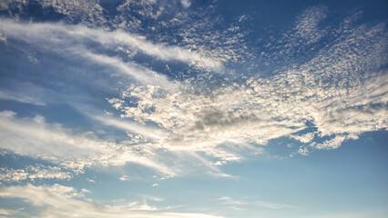 blue sky with clouds wallpaper	