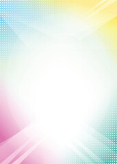 abstract colorful background with lines for flyer banner work