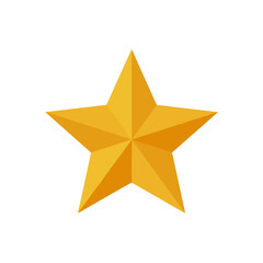 Obraz premium A captivating golden star, symbolizing excellence.