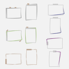 Transparent sticky notes. Стикеры для заметок прозрачные.