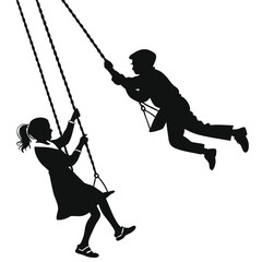 People Swinging