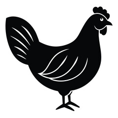 chicken vector icon