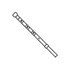 flute icon vector