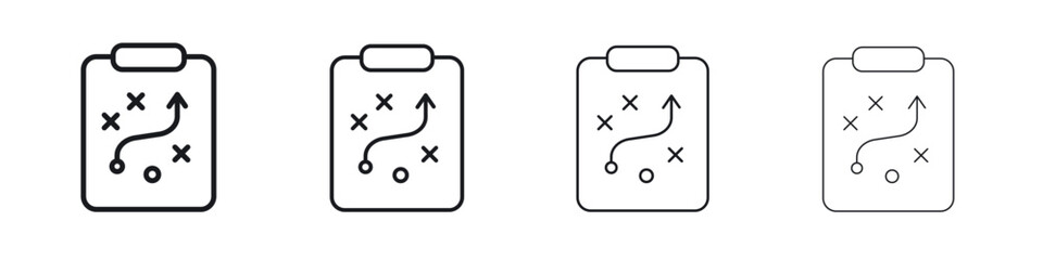 Tactics icon Eps10. icons graphic design